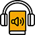 Audiobook services icon