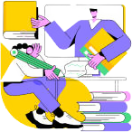 Ghostwriting service illustration