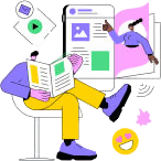 Publishing services illustration