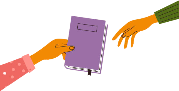 Book publishing illustration